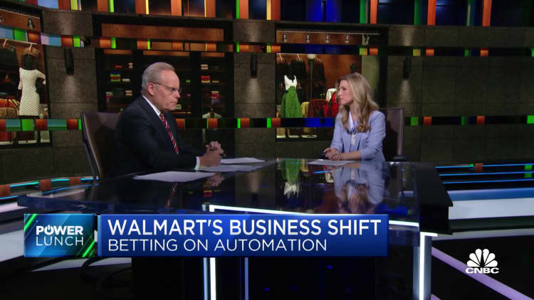 Walmart depende en gran medida de la automatización para aumentar la productividad y las ganancias