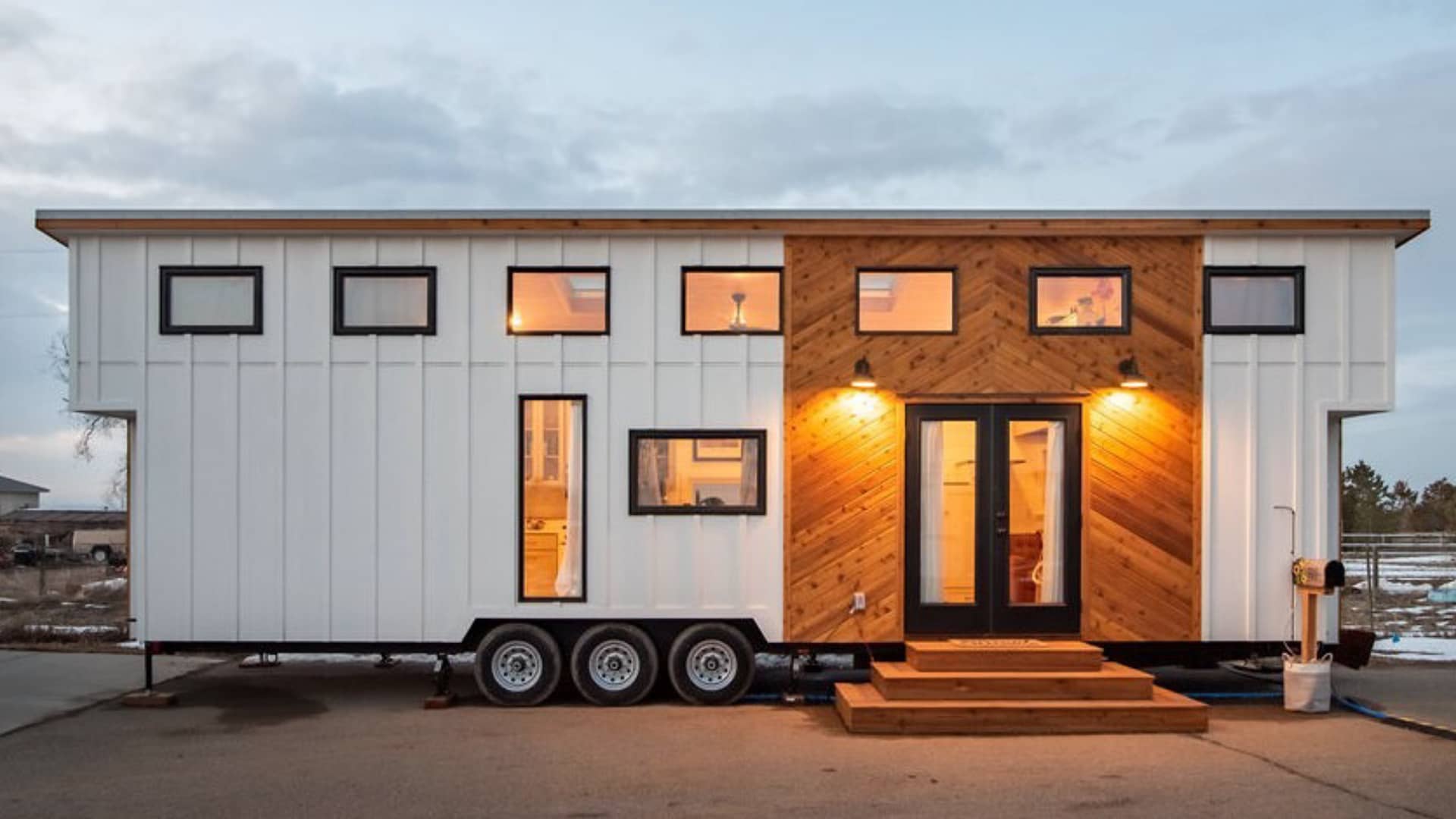 This 51-year-old pays $725 a month to live in a 'luxury tiny home