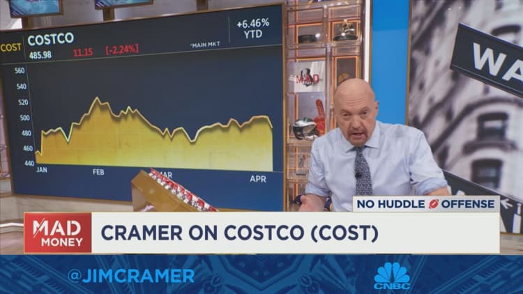 Cramer on Costco: Retailer's problems will be cured in a couple months