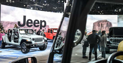 Jeep maker Stellantis down 10% on revenue decline as it prepares for slew of new models