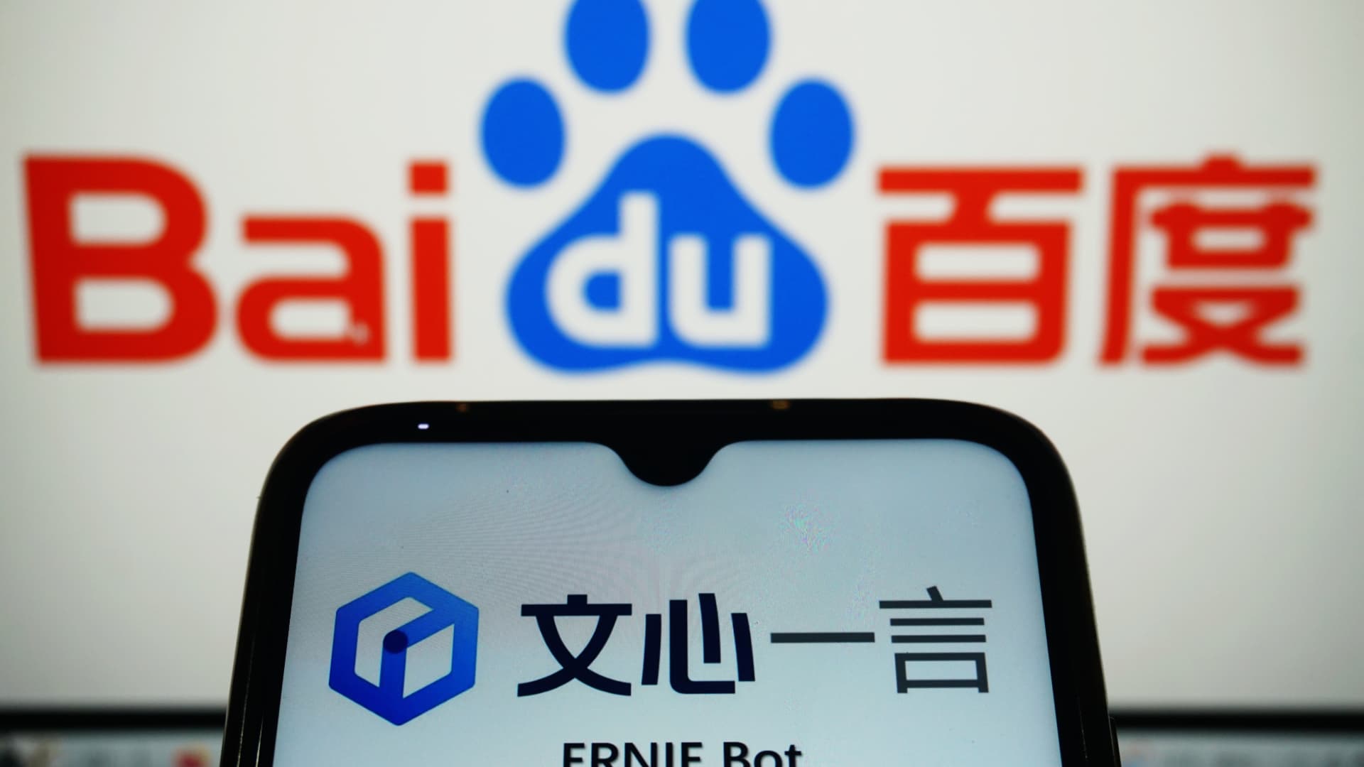China's Baidu claims its Ernie Bot beats ChatGPT on key tests as A.I. race heats up