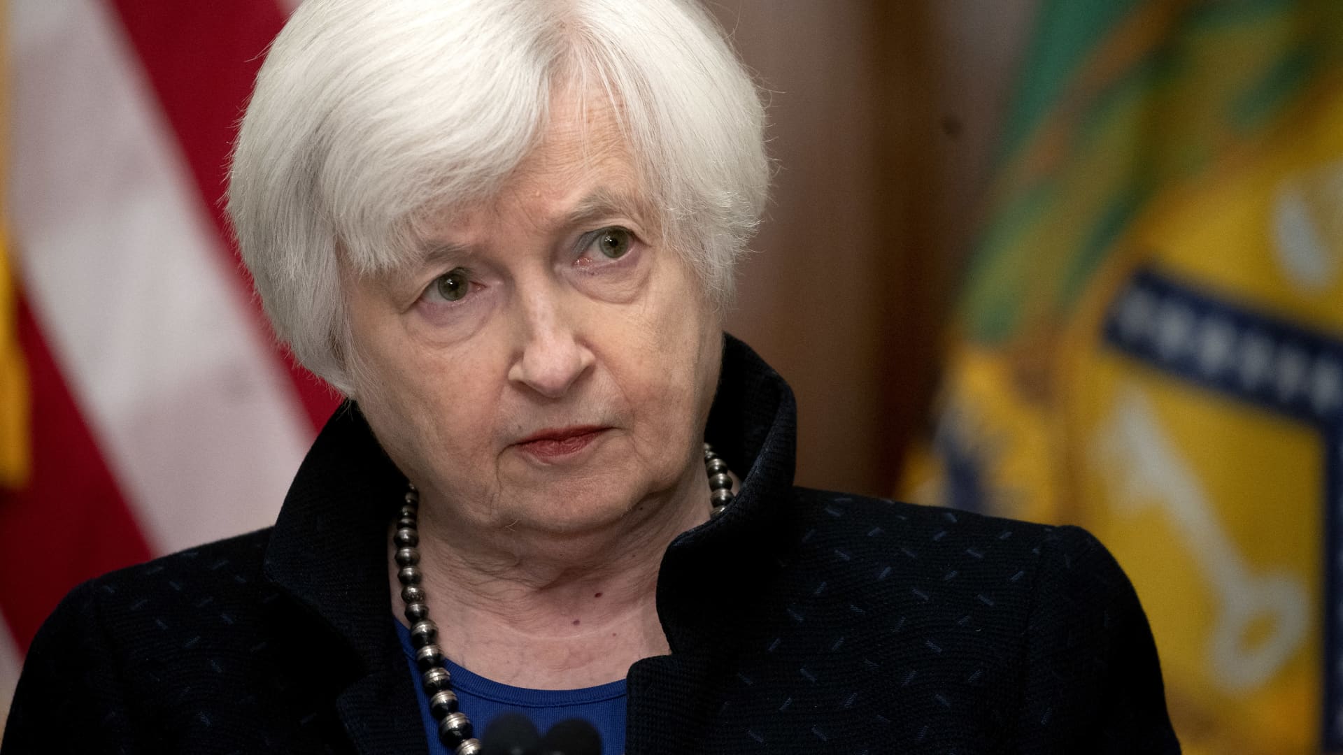 Yellen warns of chaos if debt ceiling not raised.