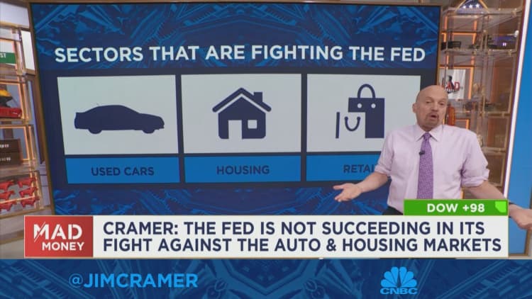 Cramer: Housing, Autos and retail should be getting hit hard, but the're all holding up