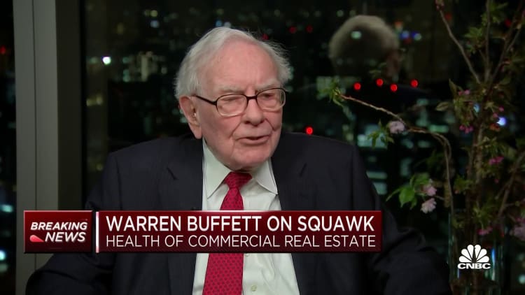 Warren Buffett on commercial real estate: People who lend too much money should take losses