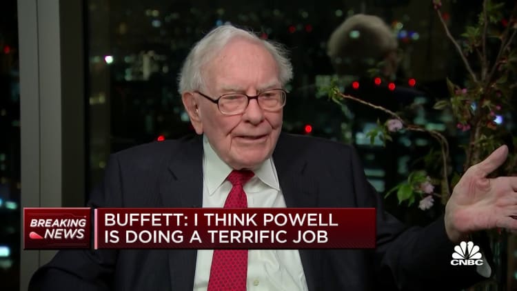 Warren Buffett on the Fed: Jerome Powell has been terrific