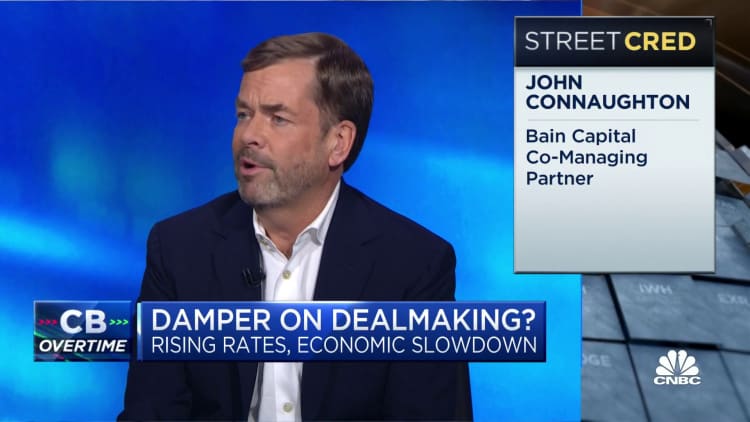 Bank pullback on lending will be a headwind for businesses, says Bain's John Connaughton