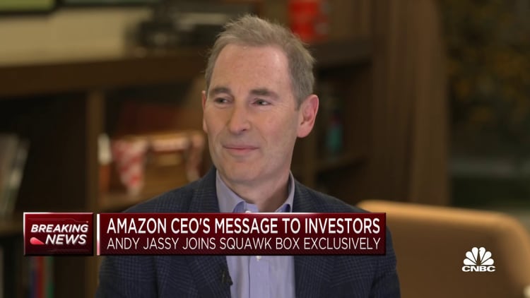 Amazon CEO Andy Jassy on investor letter: Consumer and enterprise both more careful on spending