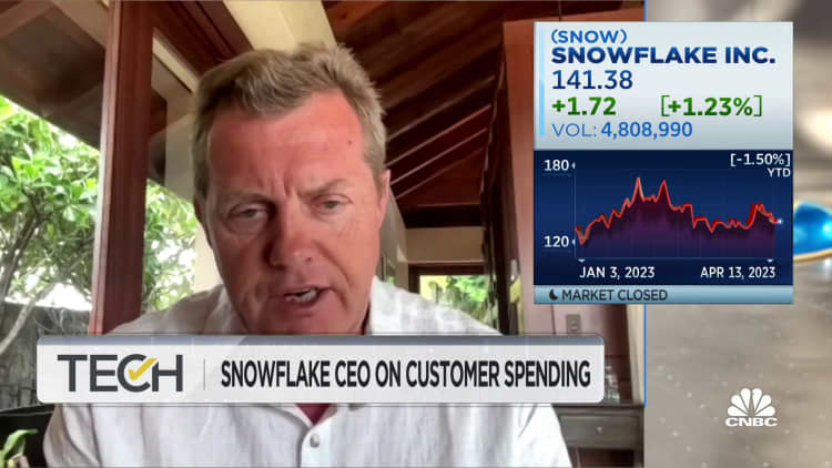 Snowflake CEO Frank Slootman on supply chain tool launch and customer spending