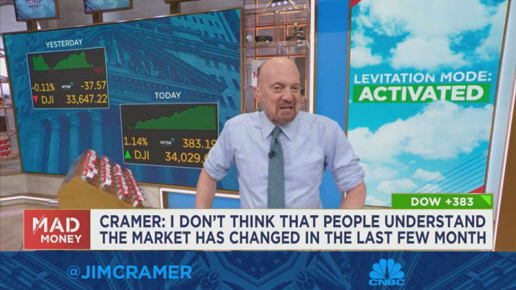 Cramer: I don't think that people understand the market has changed in the last few months