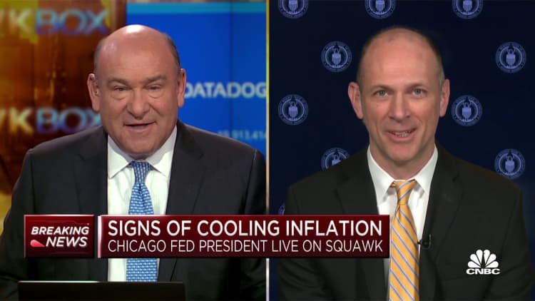 Fed shouldn't be too aggressive amid cooling inflation, says Chicago Fed's Austan Goolsbee