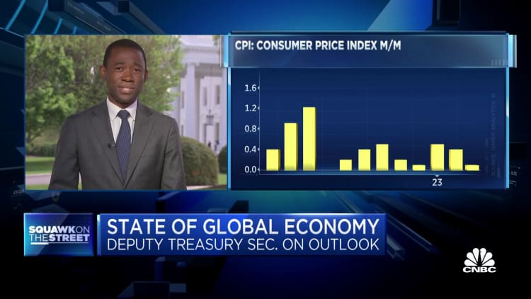 Global economy has outperformed IMF predictions, says U.S. Dep. Treasury Sec. Wally Adeyemo