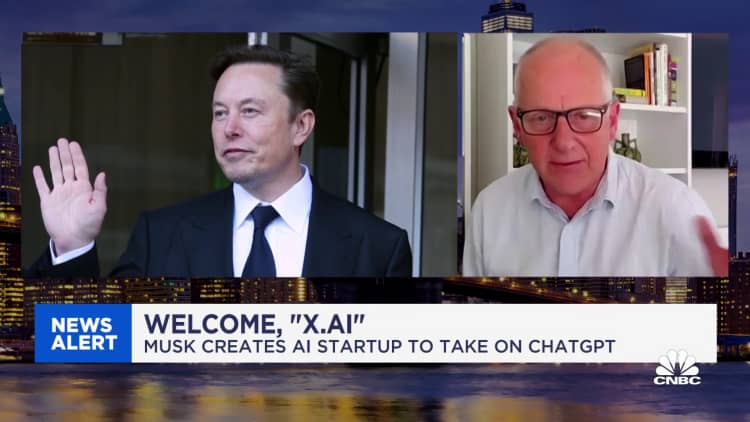 Elon Musk creates A.I. startup called X.AI to take on OpenAI's ChatGPT