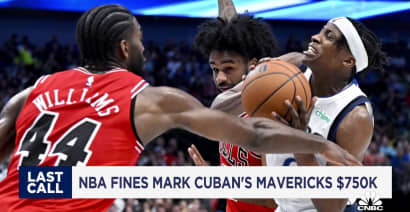 NBA fines Mark Cuban's Mavericks $750K for tanking key game