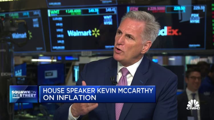 House Speaker Kevin McCarthy on the debt ceiling