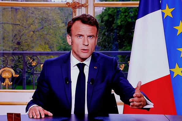 Macron zwraca się do Francji w związku ze złością z powodu reformy emerytalnej
