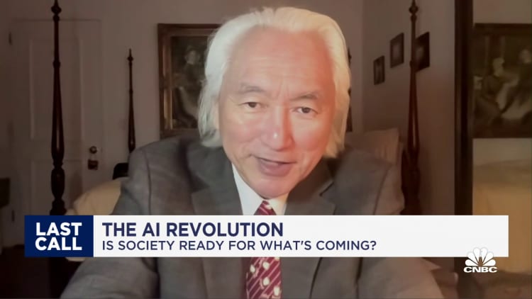 A.I. has to be regulated, not 'thrown out the window', says Prof. Michio Kaku