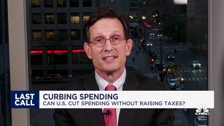 Can the United States cut spending without raising taxes?