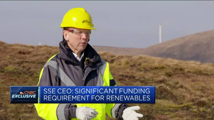 We can bring down energy costs by investing in renewables, says SSE CEO