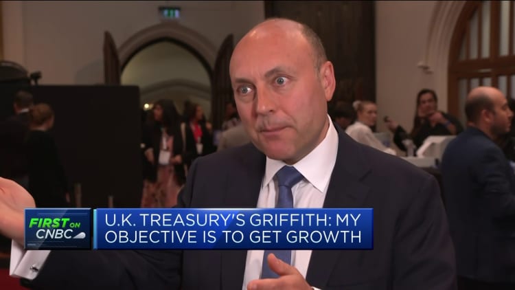 The objective is to get growth, says UK Treasury chief