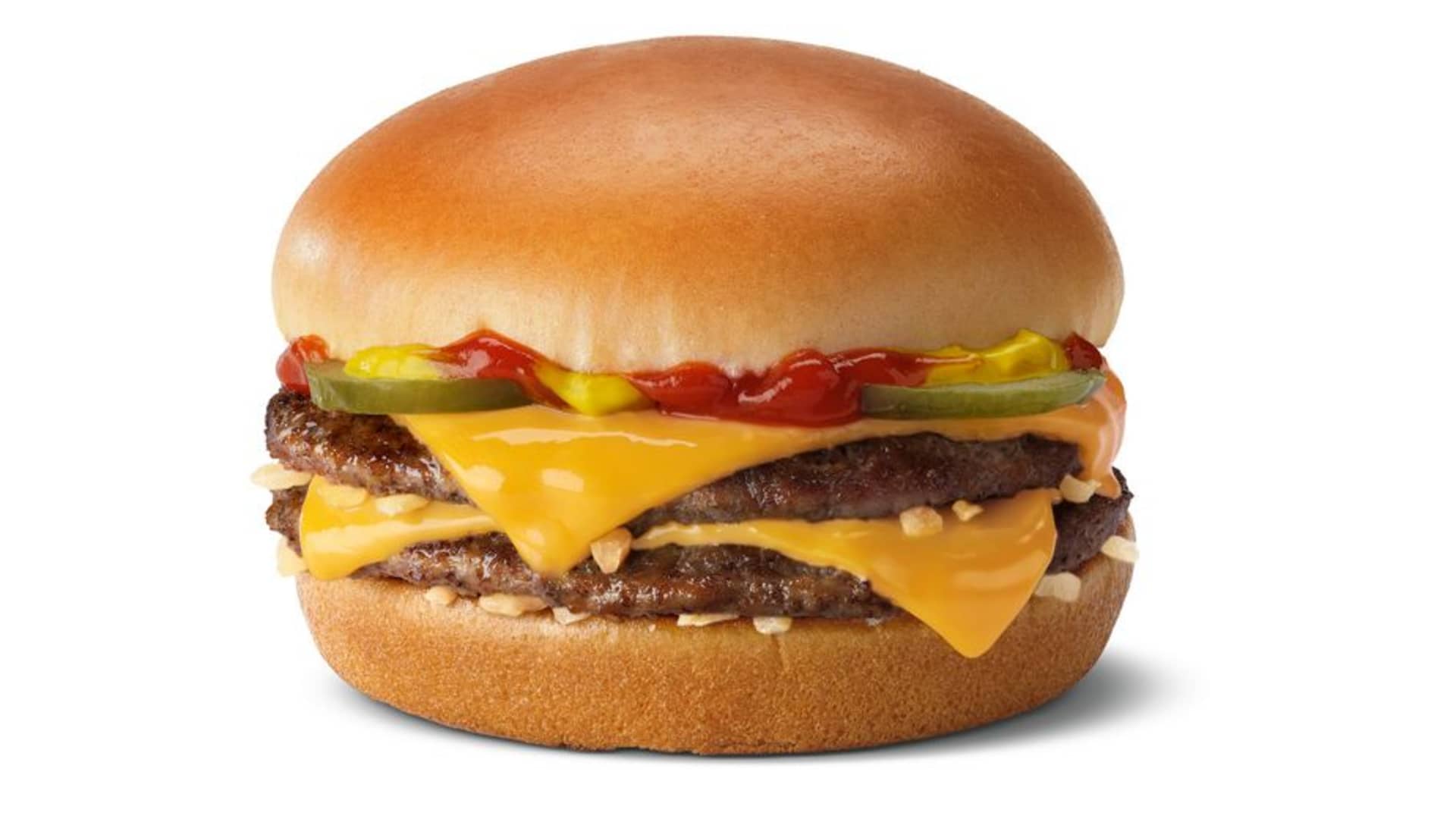 McDonald's new-and-improved double cheeseburger will feature softer buns and meltier cheese.