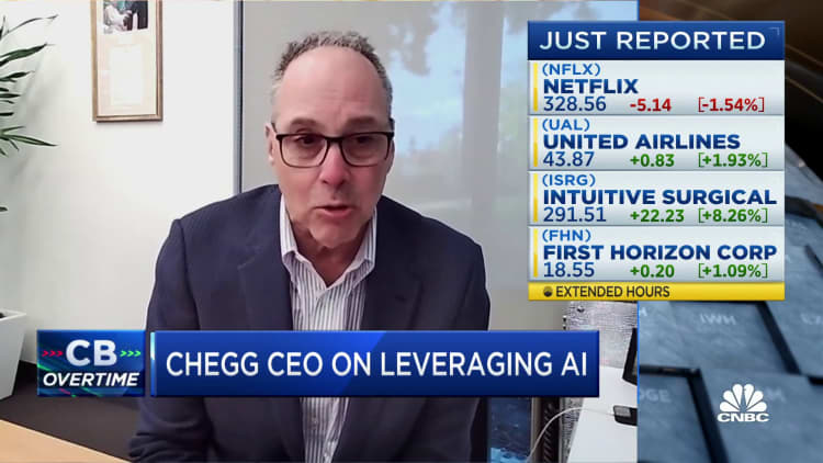 Chegg CEO explains how A.I. can be leveraged for students