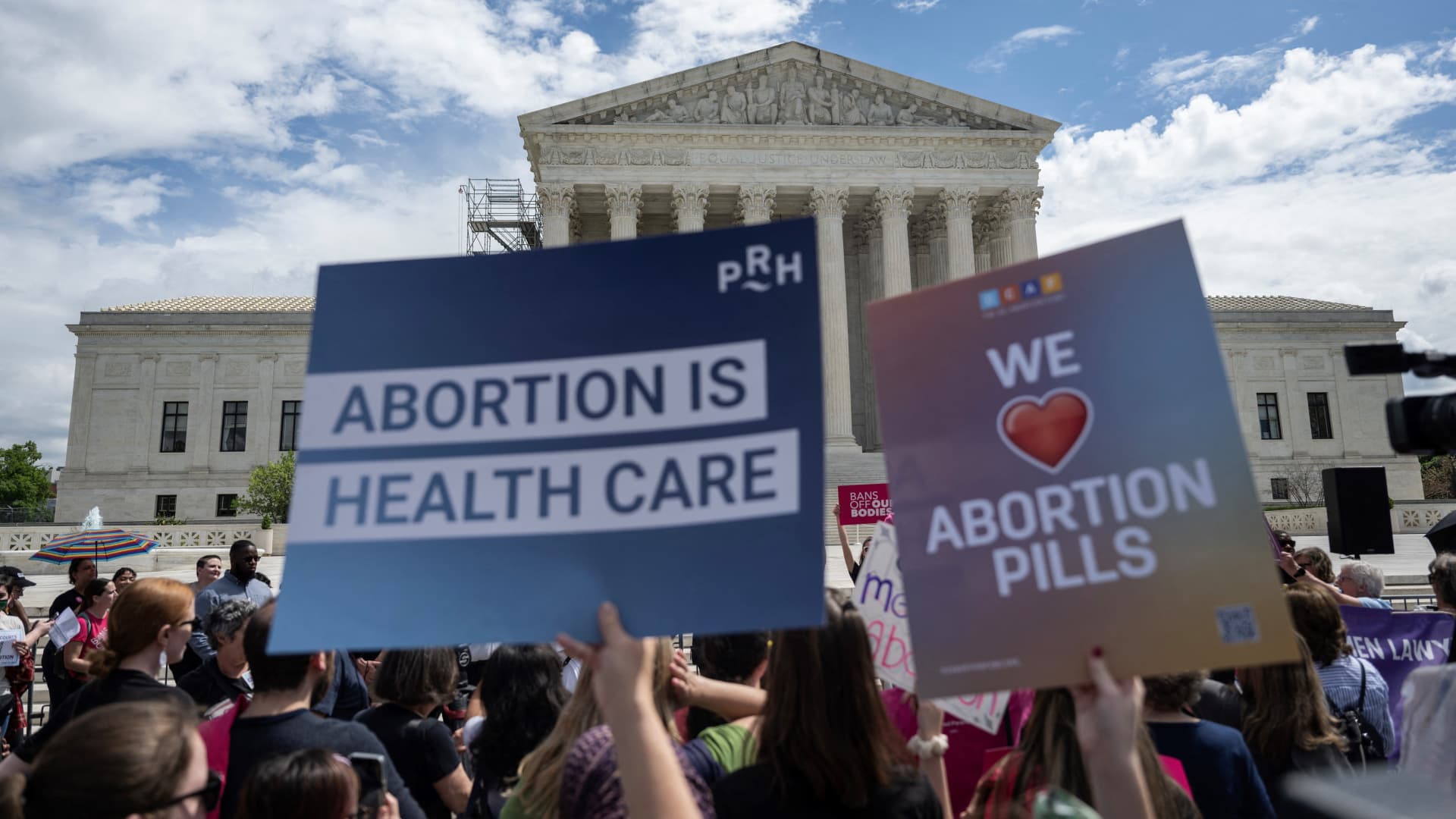 Supreme Court maintains full access to abortion pill mifepristone until at least Friday