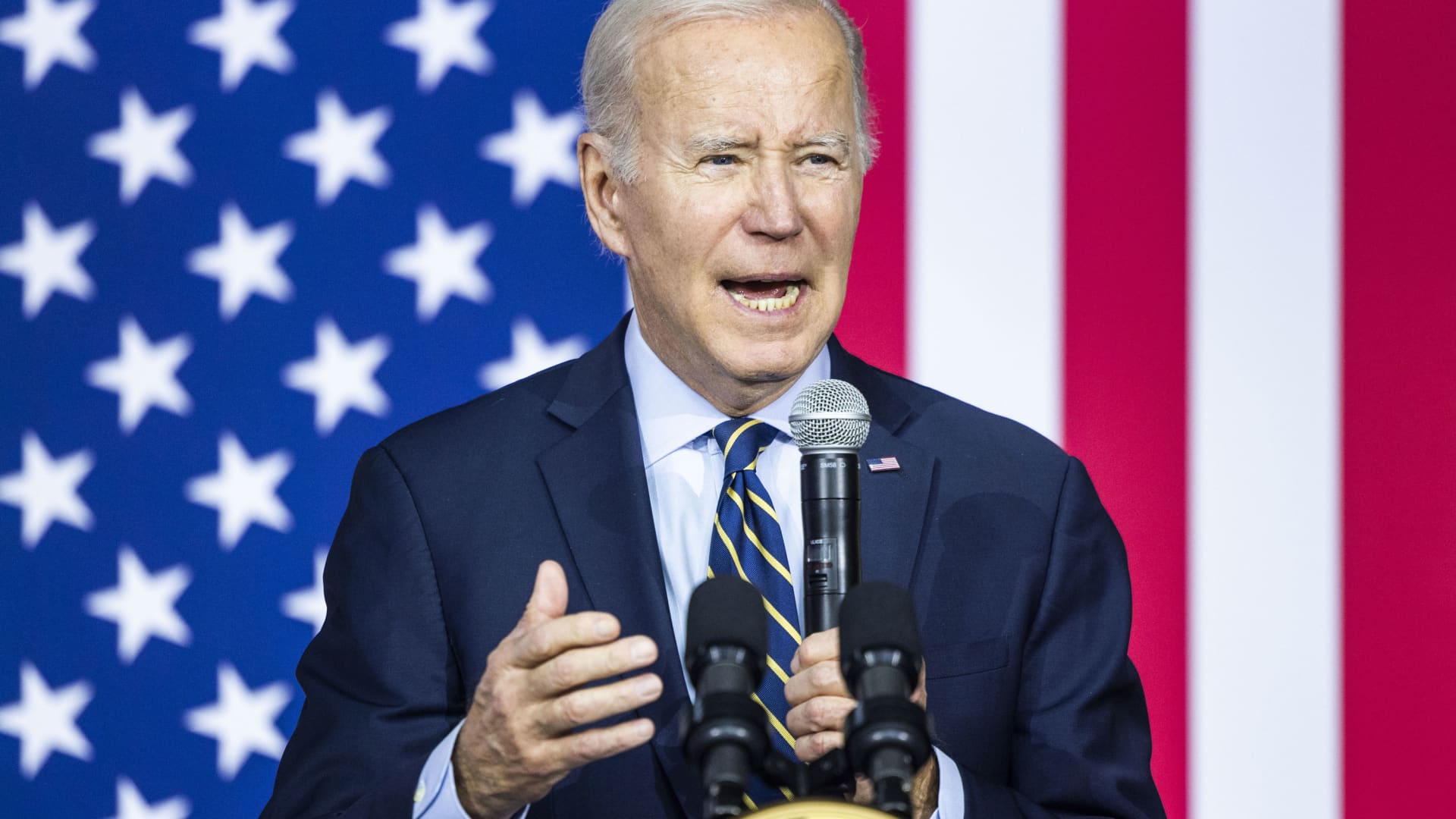 Biden slams McCarthy, tells him to 'take default off the table' in debt ceiling fight