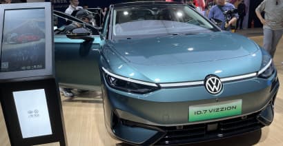 Volkswagen takes on China's EV market with a higher-end car and $1 billion