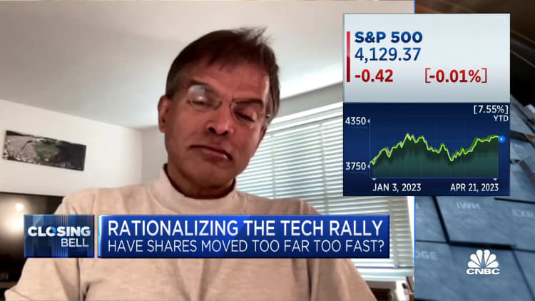 Mega-cap tech valuations are not expensive relative to the rest of the market, says NYU's Damodaran
