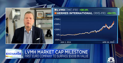 LVMH market cap milestone: First European company to surpass $500 billion in value