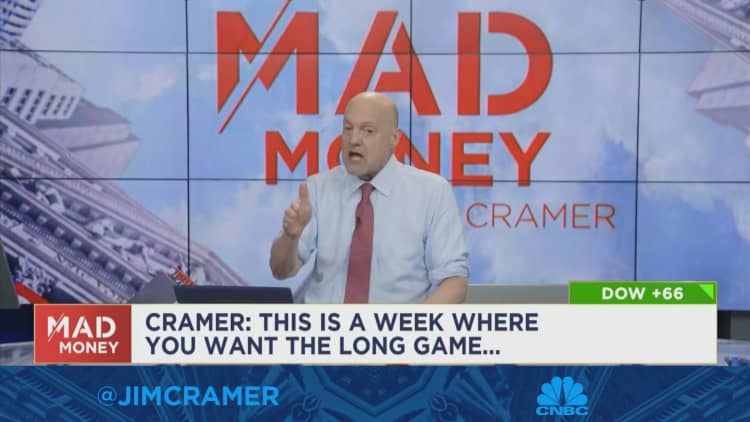 Jim Cramer breaks down mega cap tech ahead of earnings