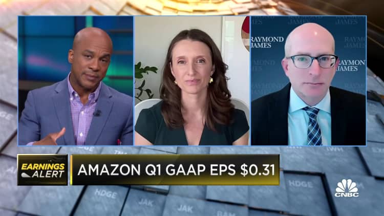 Amazon shares jump as cloud, advertising units drive revenue beat