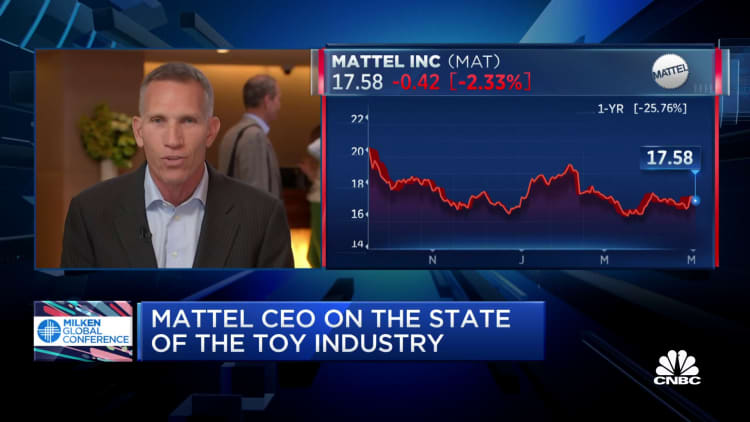 Mattel CEO Ynon Kreiz on the state of the toy industry and health of U.S. consumer