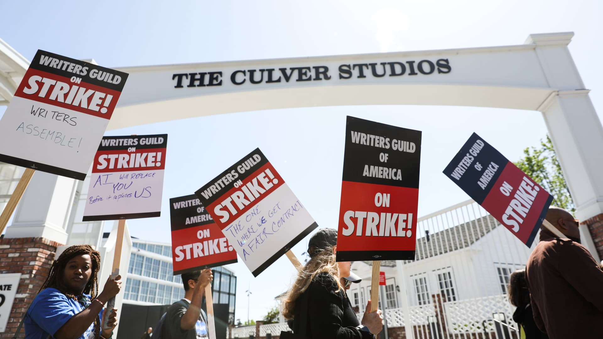 Hollywood writers and studios reach tentative deal to end strike after nearly 150 days