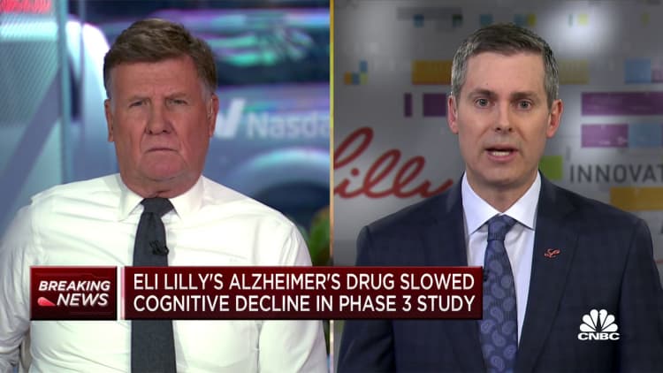 Eli Lilly's Alzheimer's drug slowed cognitive decline in phase 3 study