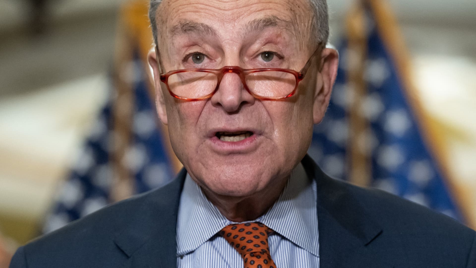 Schumer to host first of three senator-only A.I. briefings as Congress considers how to regulate