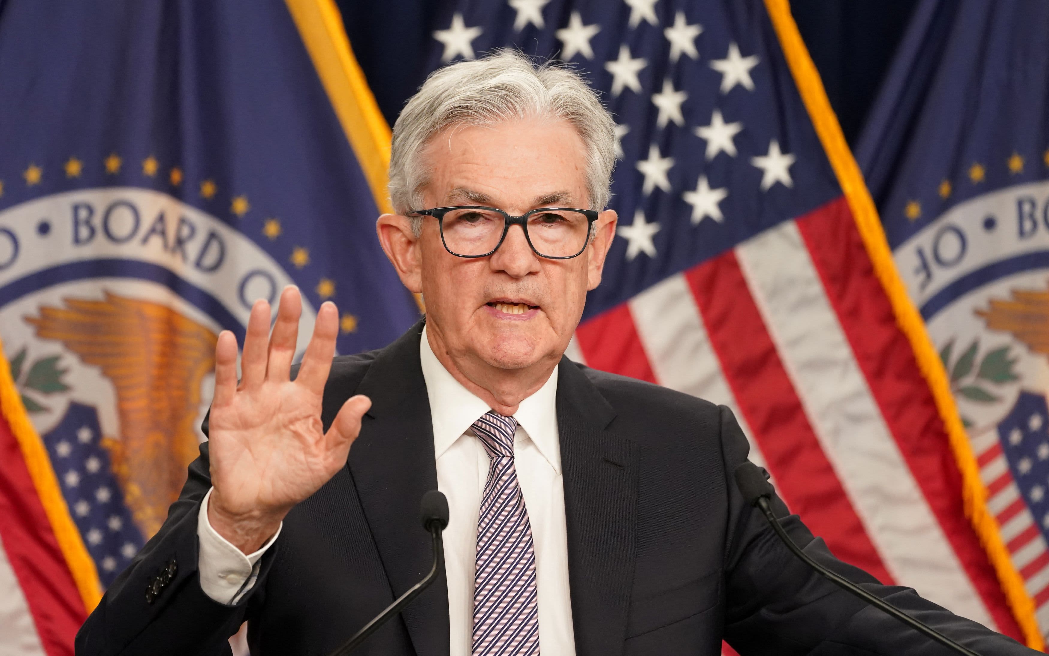 Fed chief Powell says interest rates may not have to rise as much as expected to curb inflation