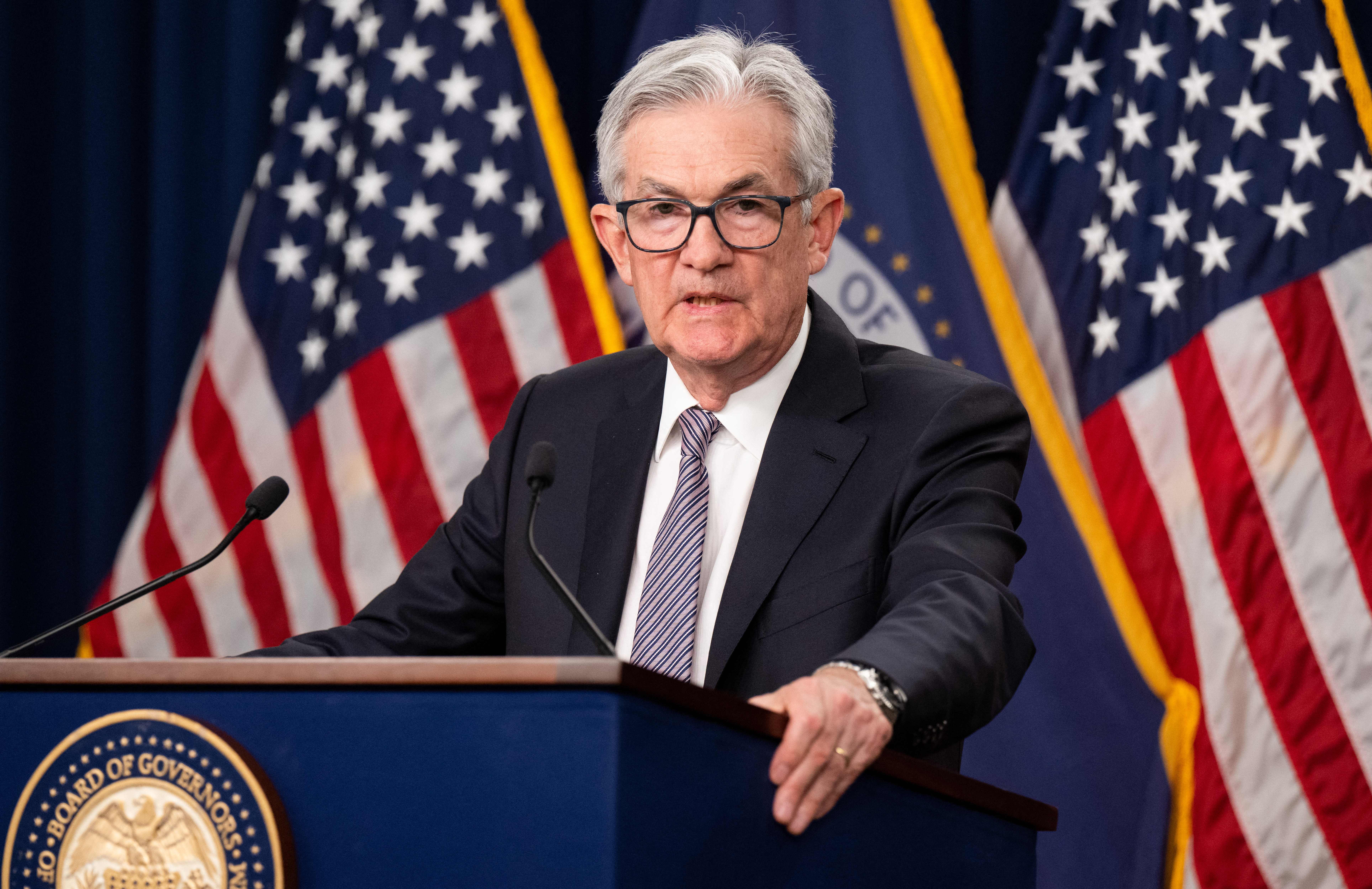 Watch Federal Reserve Chairman Jerome Powell talk live about monetary policy