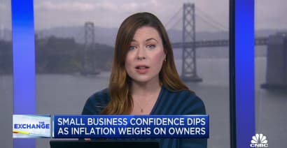 Small business owner's confidence dips as high inflation persists, according to NFIB survey