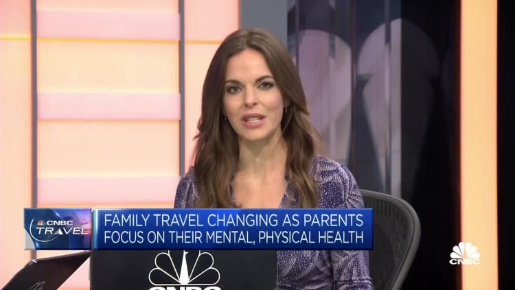 Wellness trips for the full   family? More parents accidental    they're readying  them