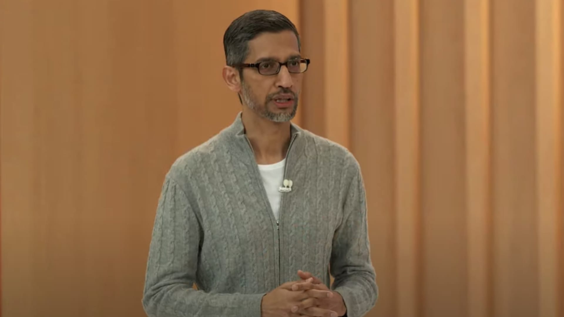 Alphabet CEO Sundar Pichai at Google I/O 2023