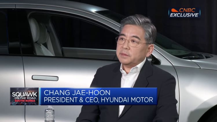 Nuestro objetivo es vender 2 millones de vehículos eléctricos anualmente para 2030, dice el CEO de Hyundai Motor