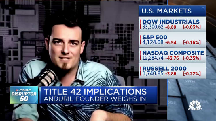 Watch CNBC's full interview with Anduril Industries Founder Palmer Luckey