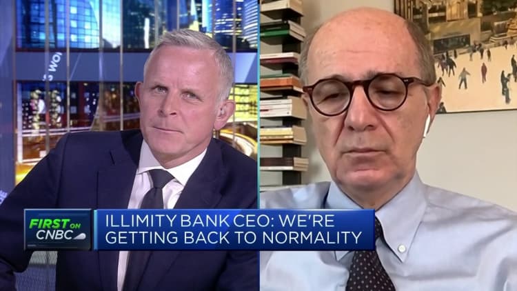 Banking principles seem to be being forgotten in the US banking system, says Illimity Bank CEO
