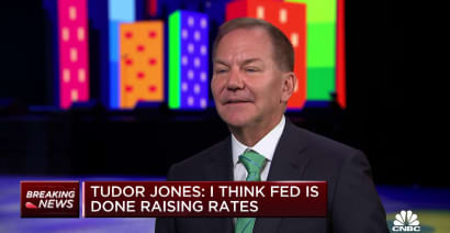 Legendary trader Paul Tudor Jones: 'Really good chance' we'll be on the verge of recession in Q3