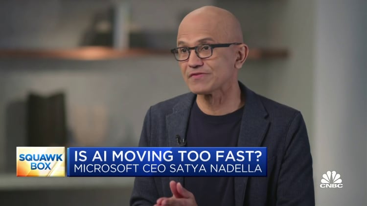 Microsoft CEO Satya Nadella talks about the relationship of OpenAI, generative AI, and the Microsoft-Activision agreement