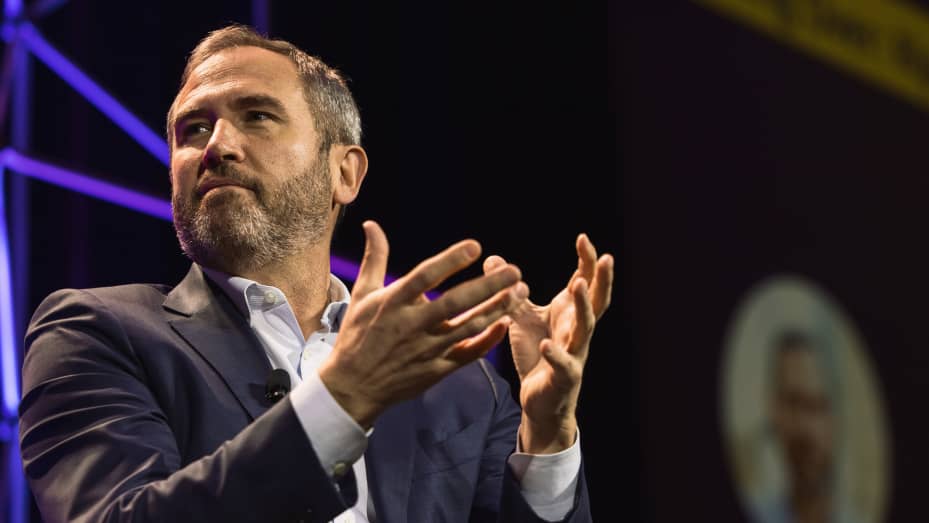 Brad Garlinghouse, chief executive officer of Ripple, speaks during the CoinDesk 2022 Consensus Festival in Austin, Texas, US, on Saturday, June 11, 2022. The festival showcases all sides of the blockchain, crypto, NFT, and Web 3 ecosystems, and their wide-reaching effect on commerce, culture, and communities. Photographer: Jordan Vonderhaar/Bloomberg via Getty Images