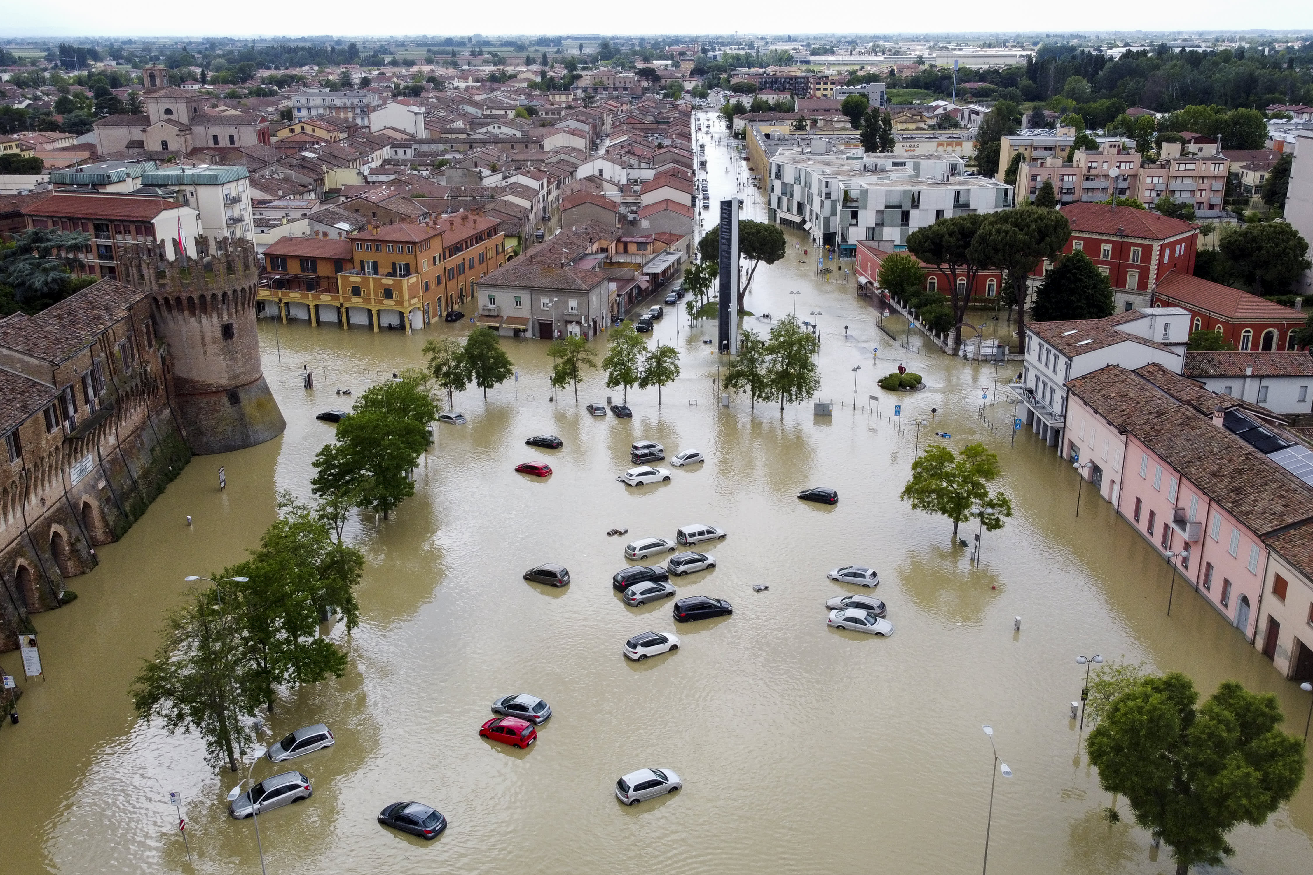 Catastrophic floods in Italy have forced thousands of people to evacuate