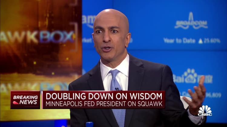 Minneapolis Fed President Neel Kashkari: Close call whether to raise or suspend rates in June