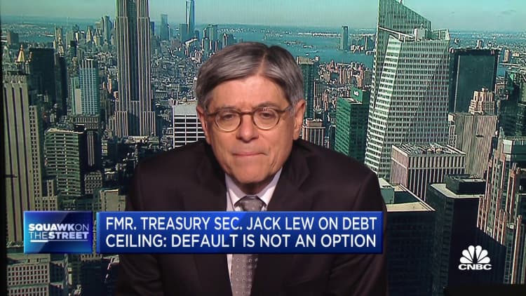 Lawmakers making 'mistake to gamble' with debt ceiling, says former Treasury Sec. Jack Lew